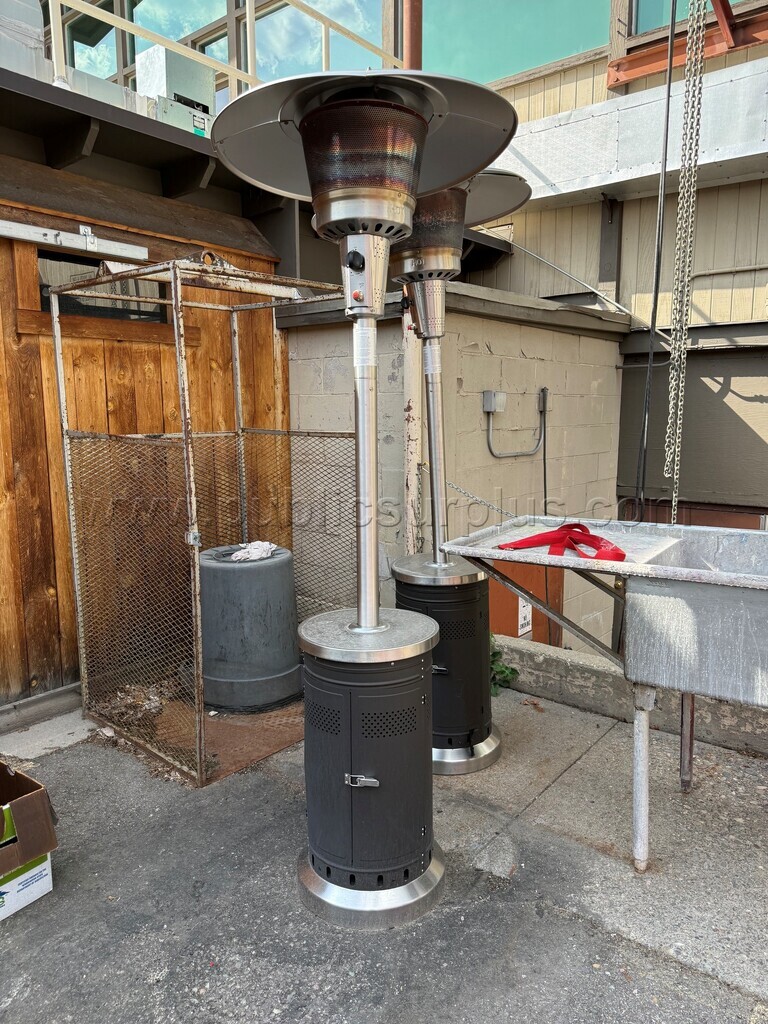 Garden Treasures PG183H 47000 BTU Patio Heater 1  PG183H Government Surplus Auction - Primary Photo