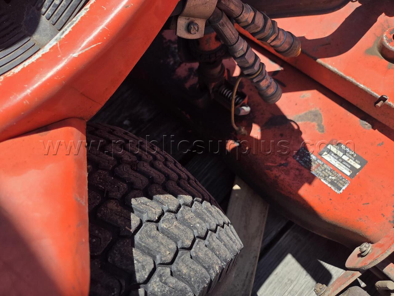 Kubota F2560 Mower Kubota F2560 Government Surplus Auction - Photo #6