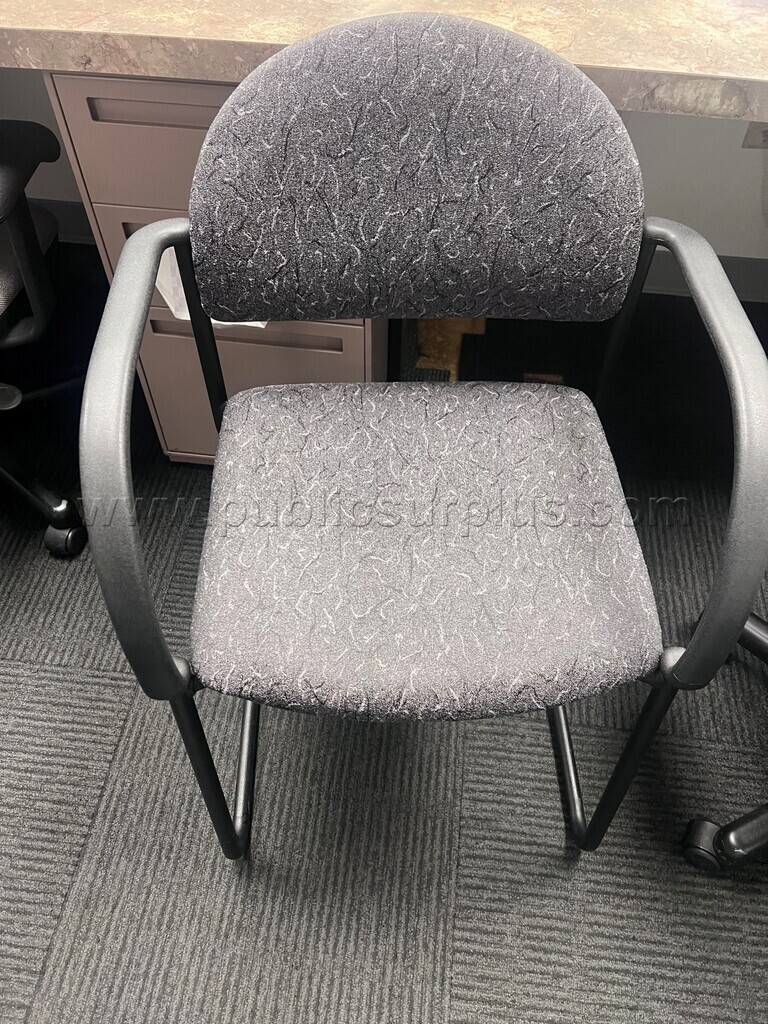 Gray Stationary Office Chair (9127)