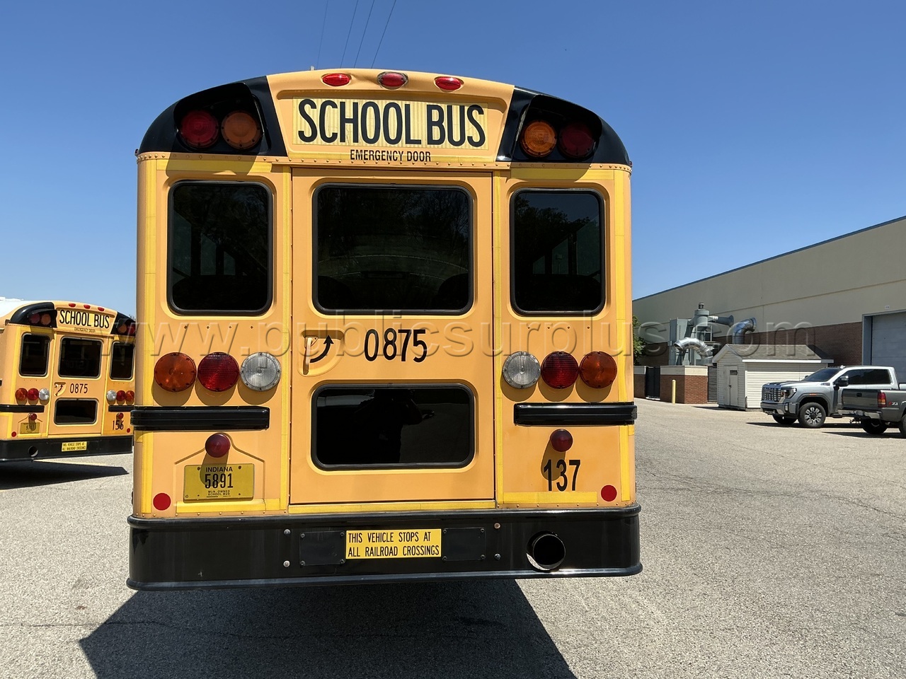2014 International CE School Bus # 137 International 137 Government Surplus Auction - Photo #4