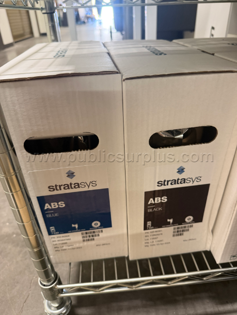 Stratasys 3D Printer Material Spools - Bulk Lot   Government Surplus Auction - Photo #3