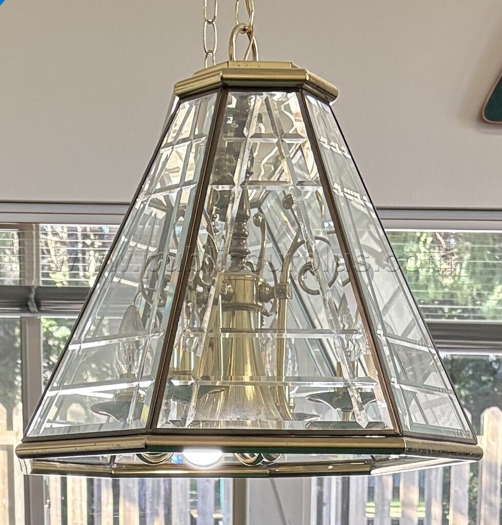 Glass Chandelier