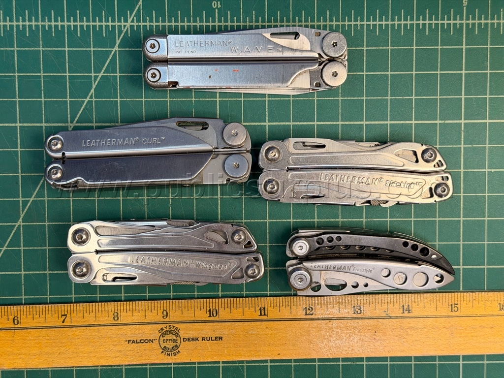 Leatherman Multi-Tools (Variety) - QTY 5 - Shipping $12.00   Government Surplus Auction - Photo #3