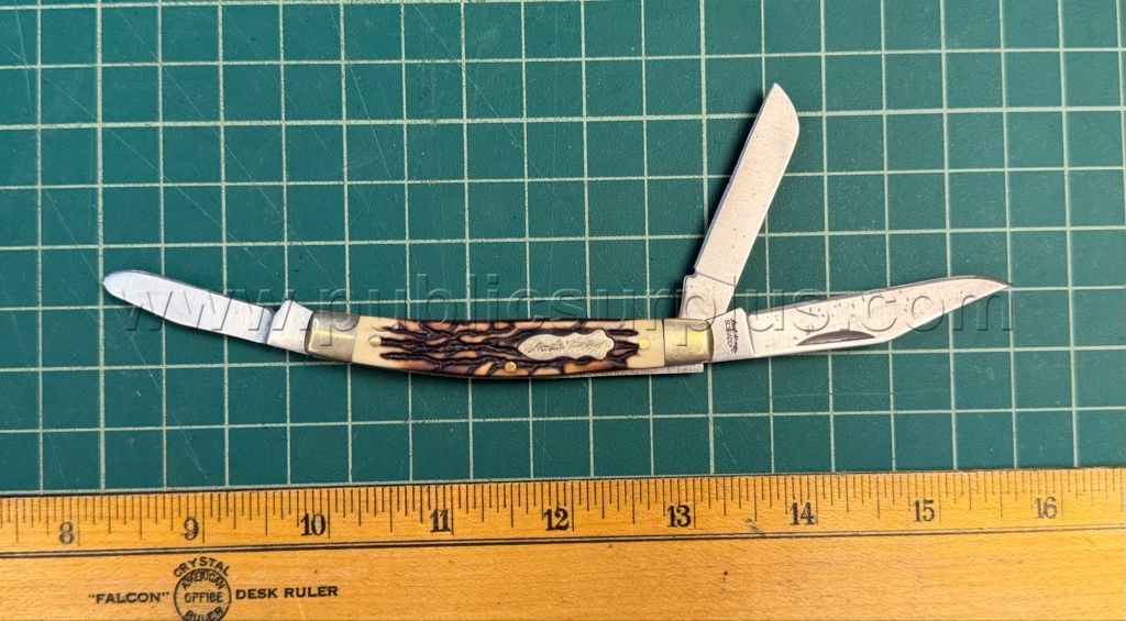 Uncle Henry Knives - QTY 6 - Shipping $12.00 Case  Government Surplus Auction - Photo #3