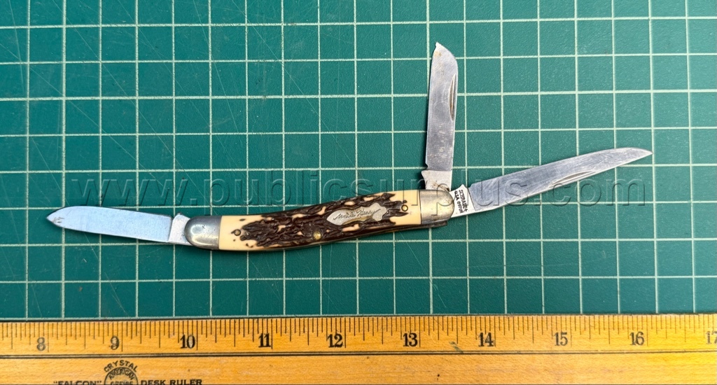 Uncle Henry Knives - QTY 6 - Shipping $12.00 Case  Government Surplus Auction - Photo #5