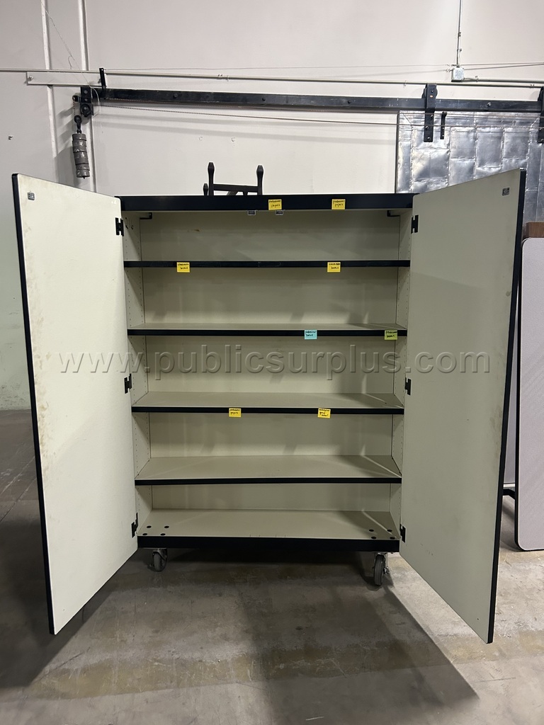 Rolling Storage Cabinet   Government Surplus Auction - Photo #2