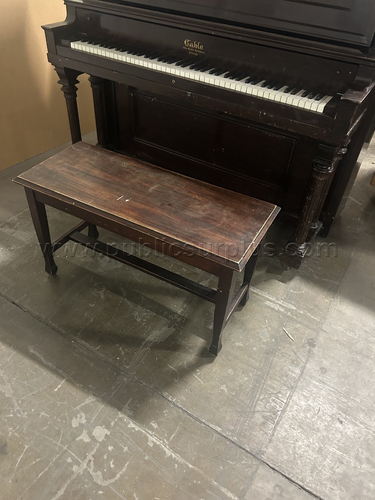 Piano by Cable Company Chicago   Government Surplus Auction - Photo #6
