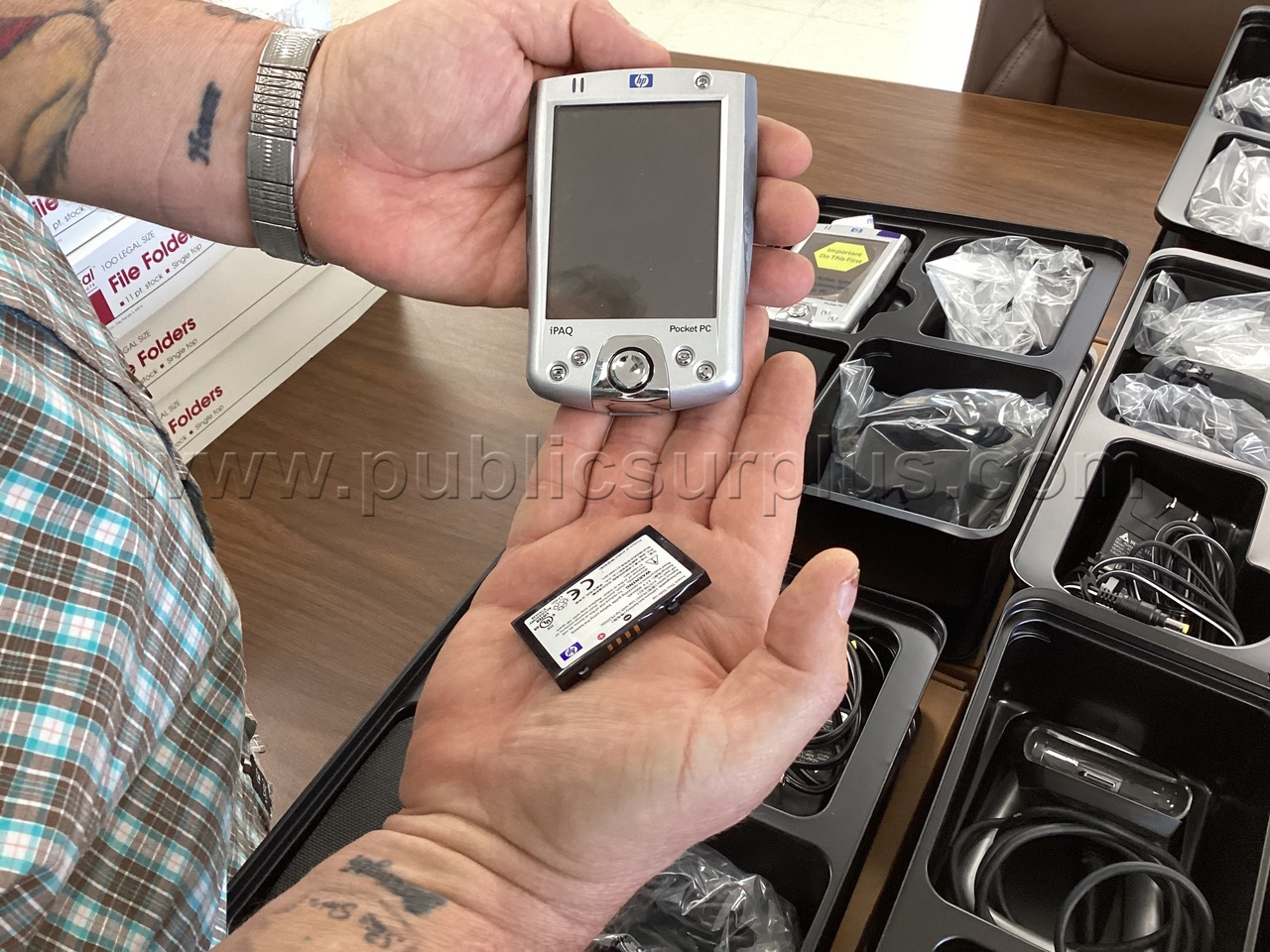 TRANSIT HP IPAQ PALM PILOT X 10 Honda TRANSIT Government Surplus Auction - Photo #3