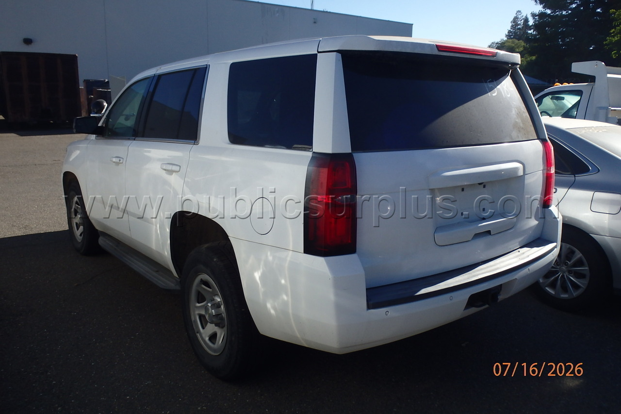 2018 Chevrolet Tahoe 4X4 Chevrolet Tahoe Government Surplus Auction - Photo #4