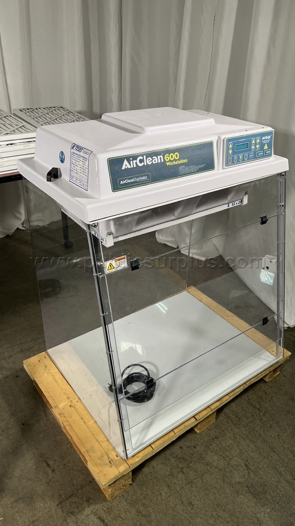 Set of AirCLEAN Systems AC600 Series Ductless Chemical Workstations - 3337  AC600 Government Surplus Auction - Photo #3