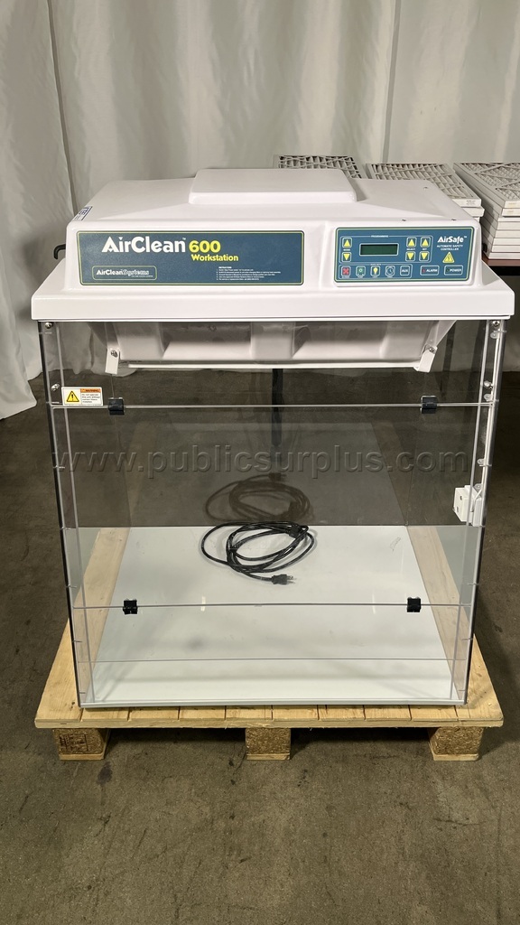 Set of AirCLEAN Systems AC600 Series Ductless Chemical Workstations - 3337  AC600 Government Surplus Auction - Photo #6