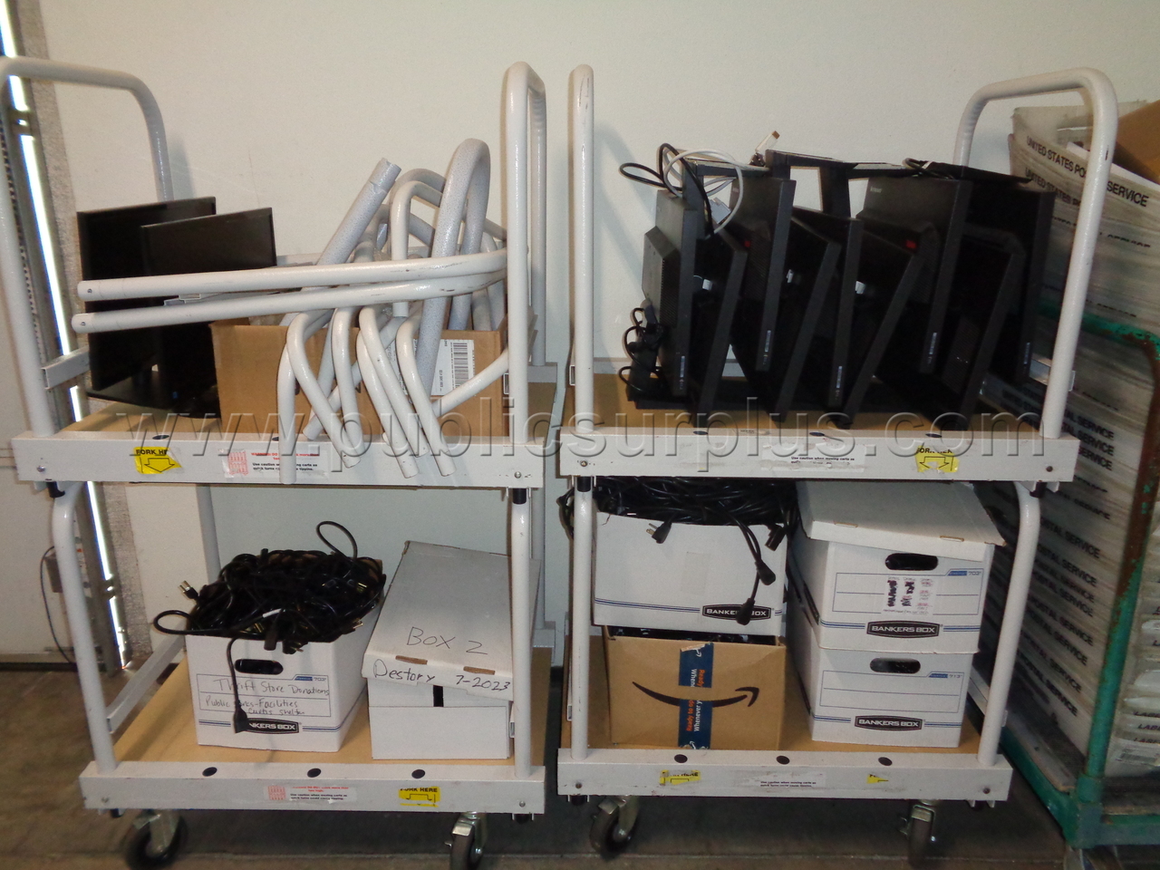 Mobile Storage Racks   Government Surplus Auction - Primary Photo