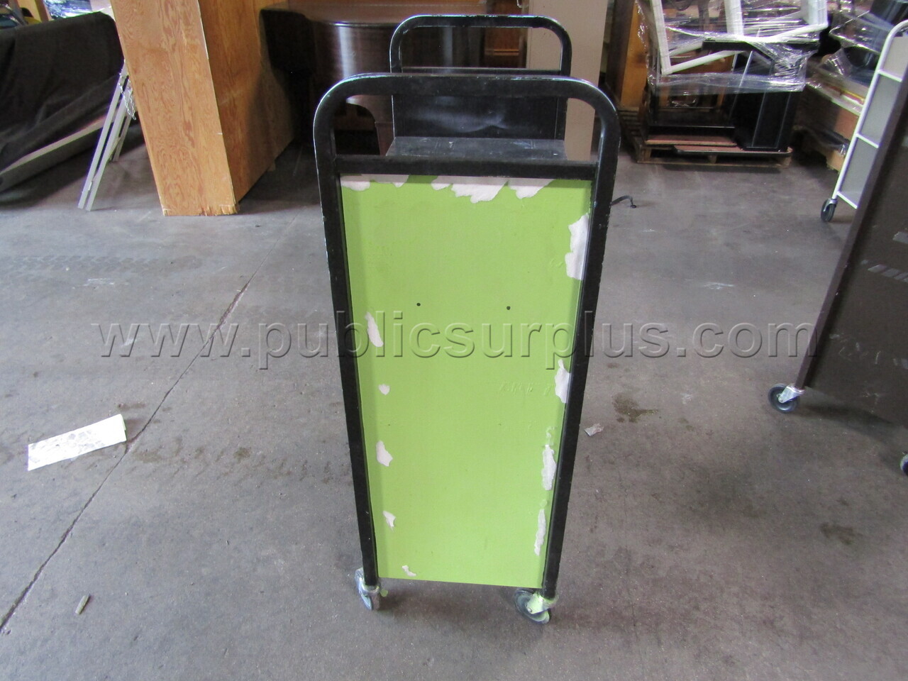 FLAT LIBRARY CART #1   Government Surplus Auction - Photo #4