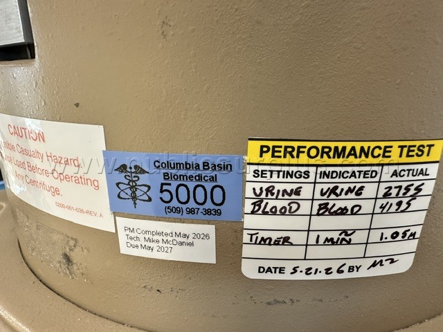 Triac Centrifuge   Government Surplus Auction - Photo #2