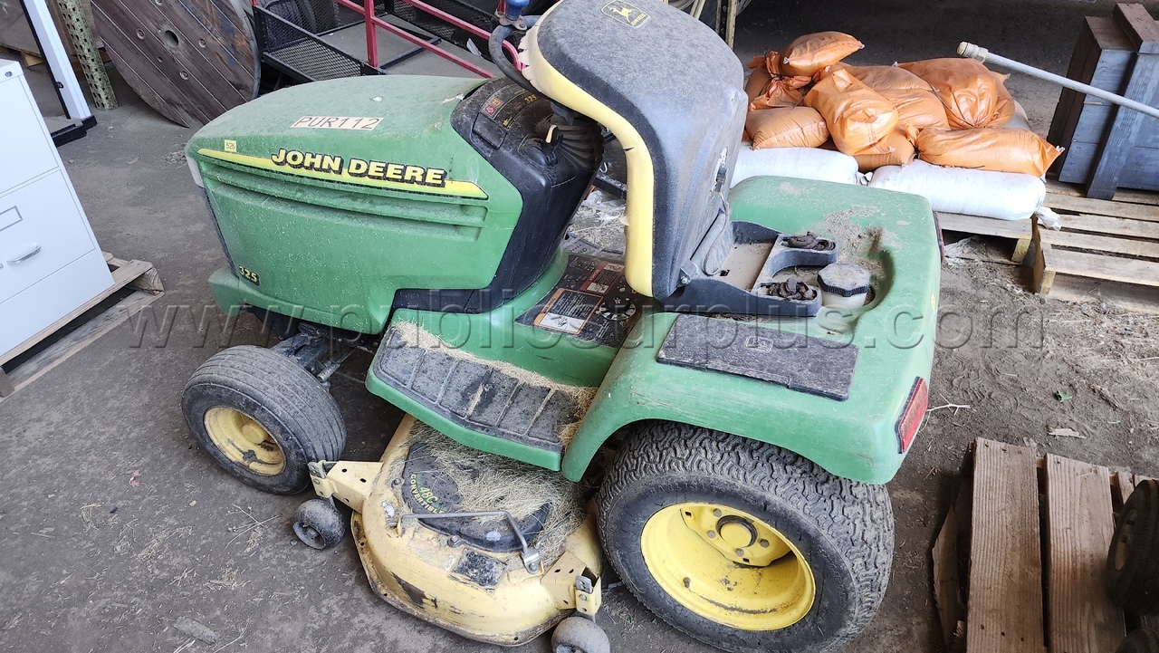 John Deere 325 Riding Mower John Deere 325 Government Surplus Auction - Primary Photo