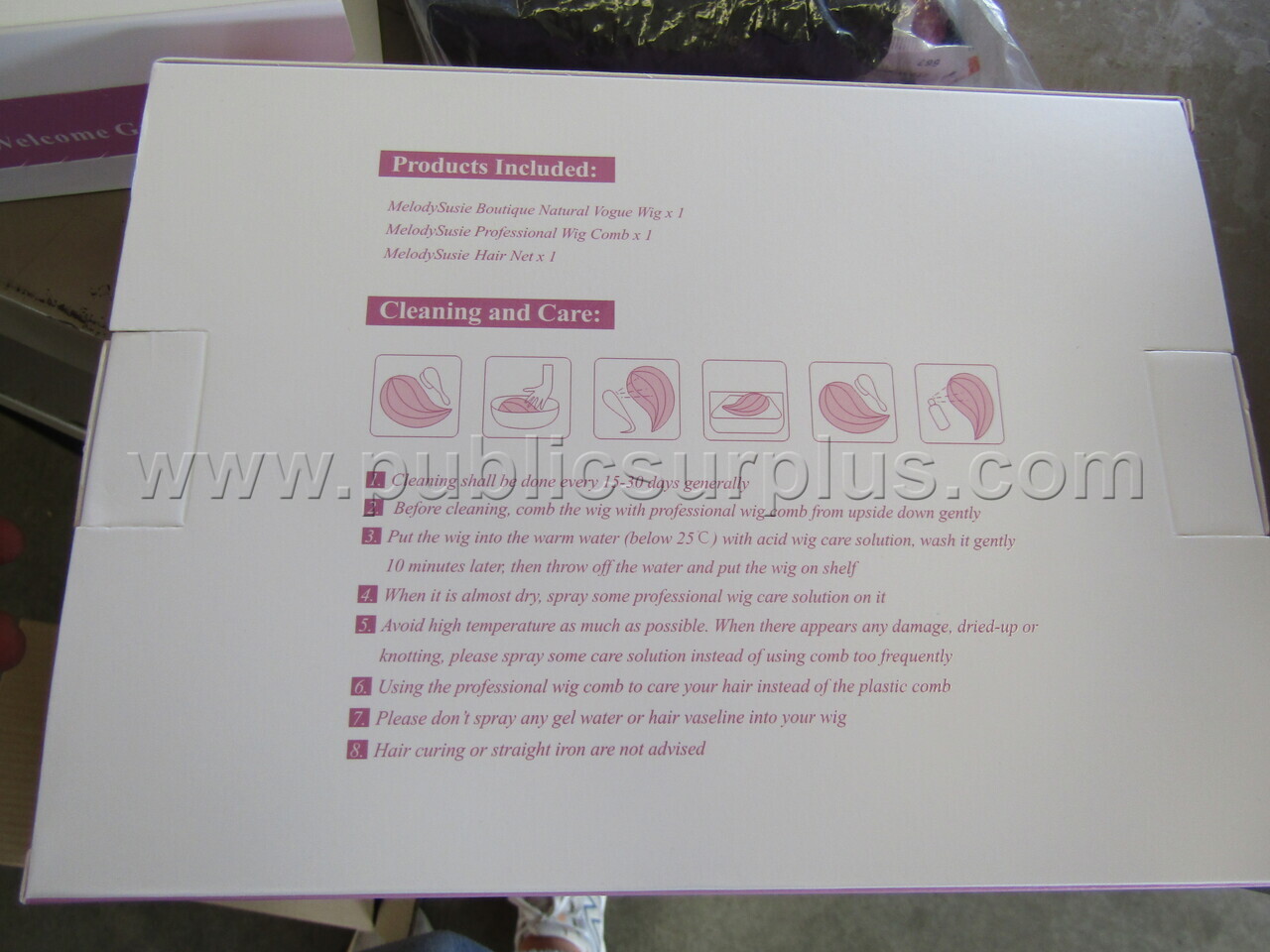 WIGS   Government Surplus Auction - Photo #2