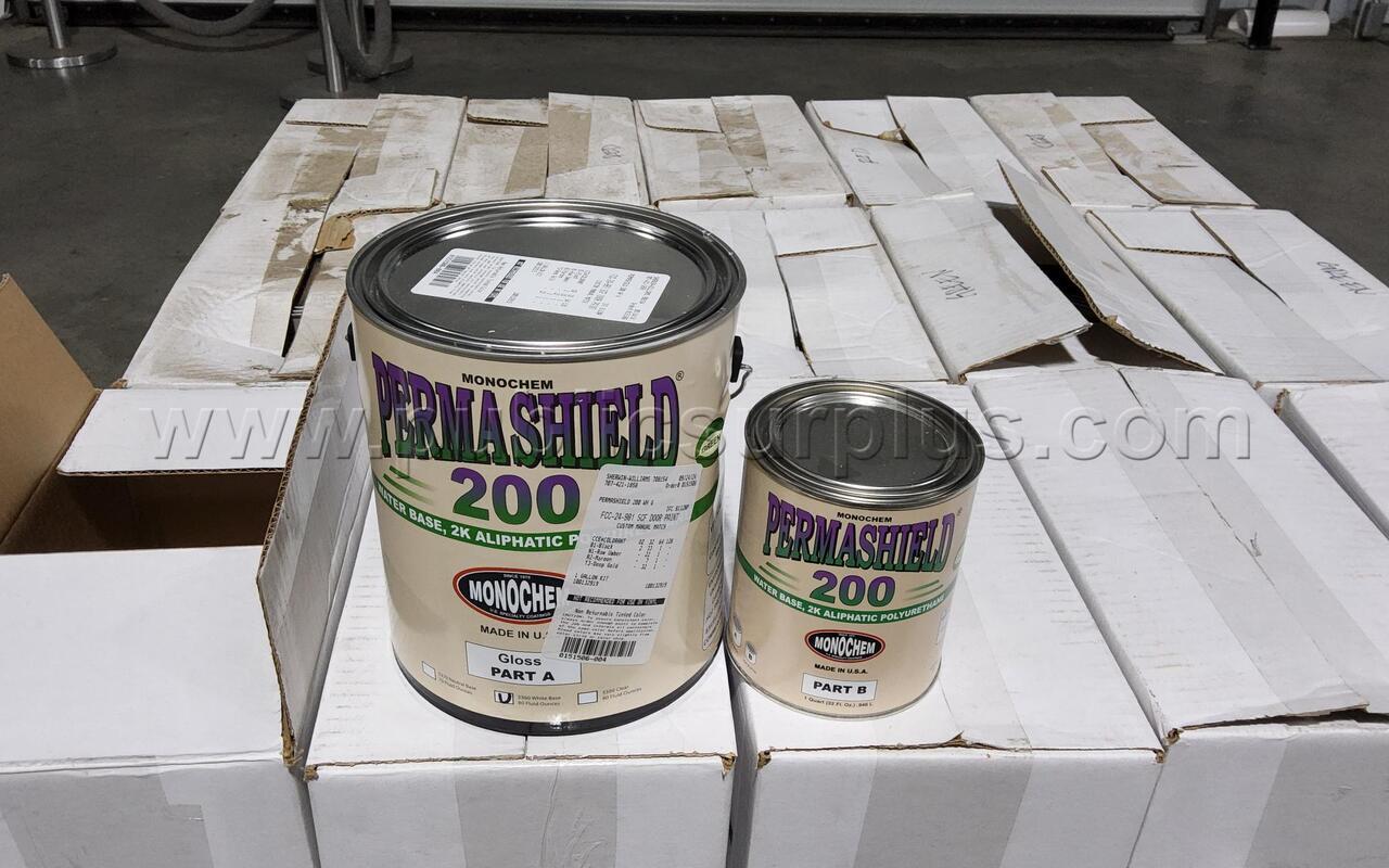 LOT OF 30 WATER-BASED 2K ALIPHATIC POLYURETHANE   Government Surplus Auction - Photo #6