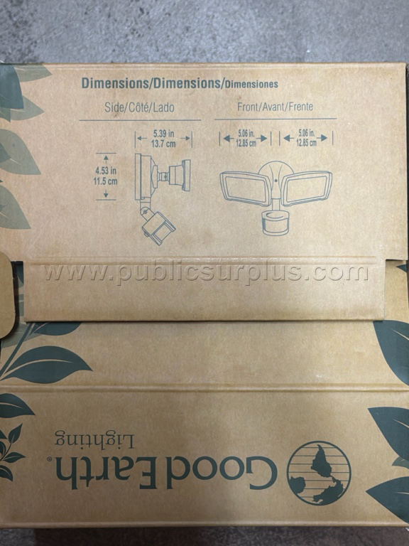 GoodEarth Outdoor LED Light - E   Government Surplus Auction - Photo #6