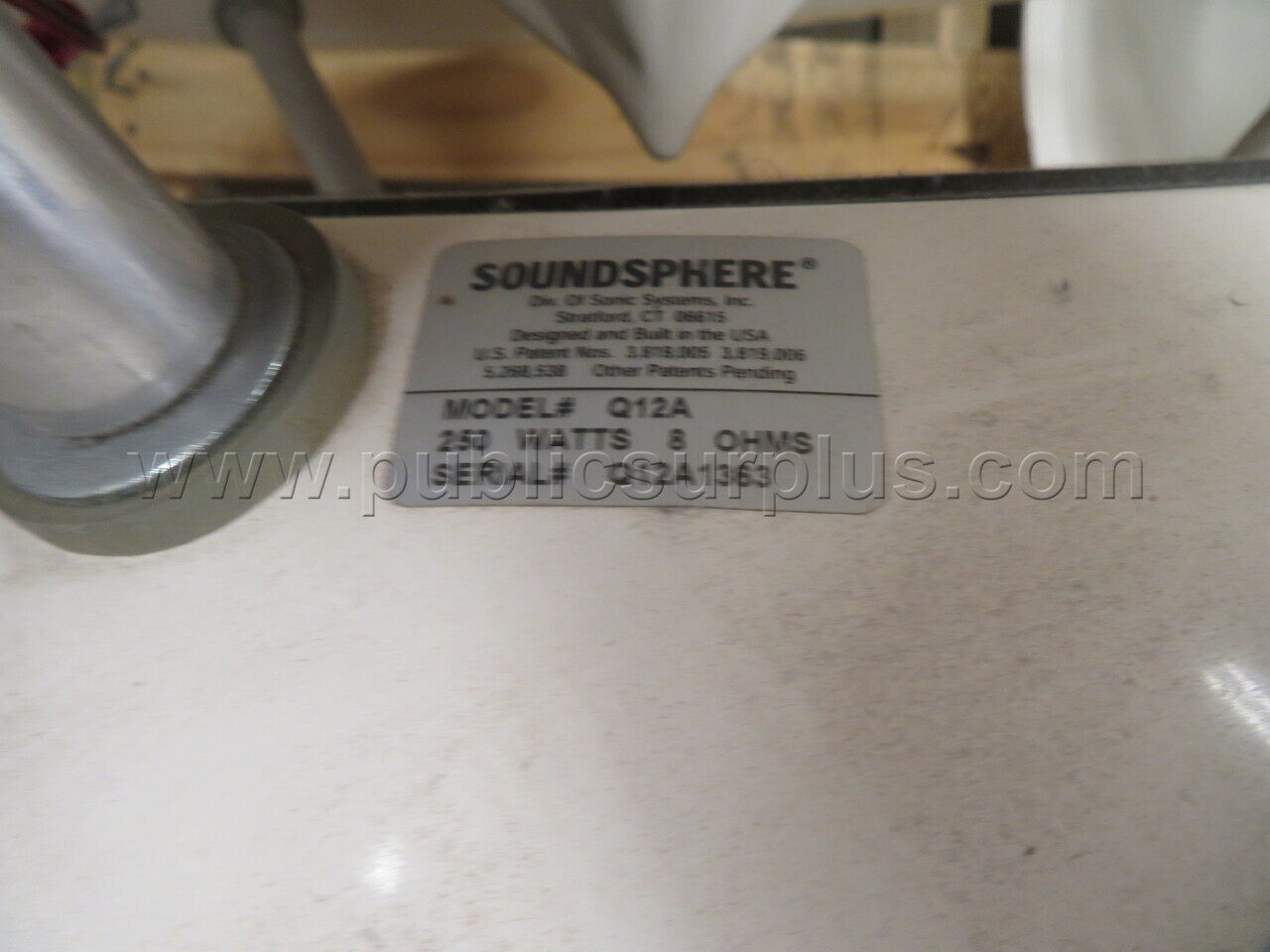 3 Sound spheres   Government Surplus Auction - Photo #5