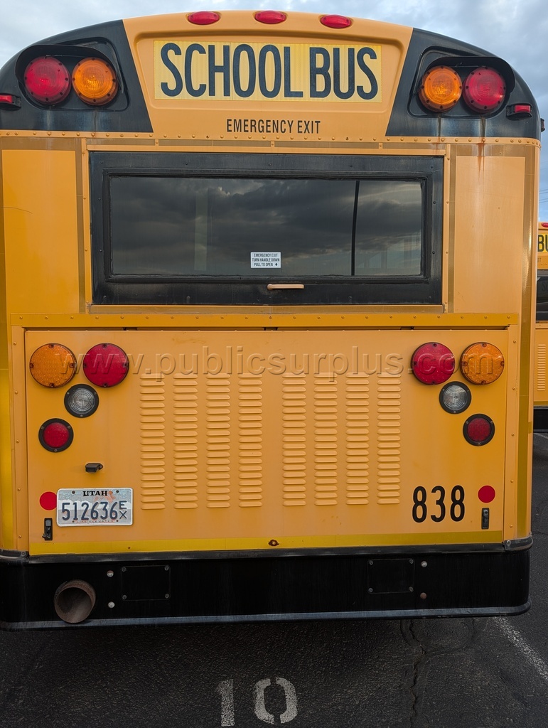 School Bus 838  838 Government Surplus Auction - Photo #2