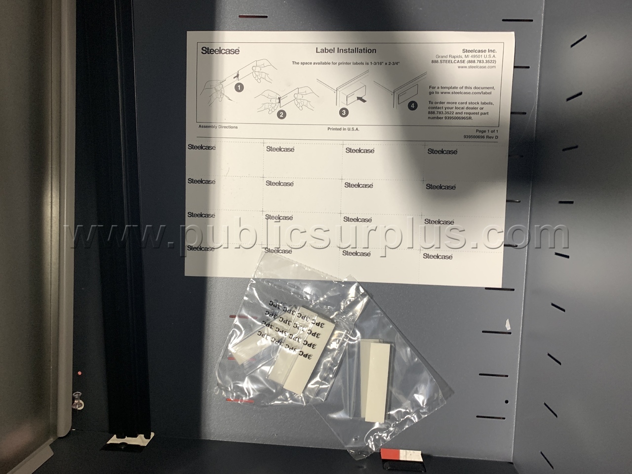 File Cabinets, Steelcase /KK   Government Surplus Auction - Photo #6