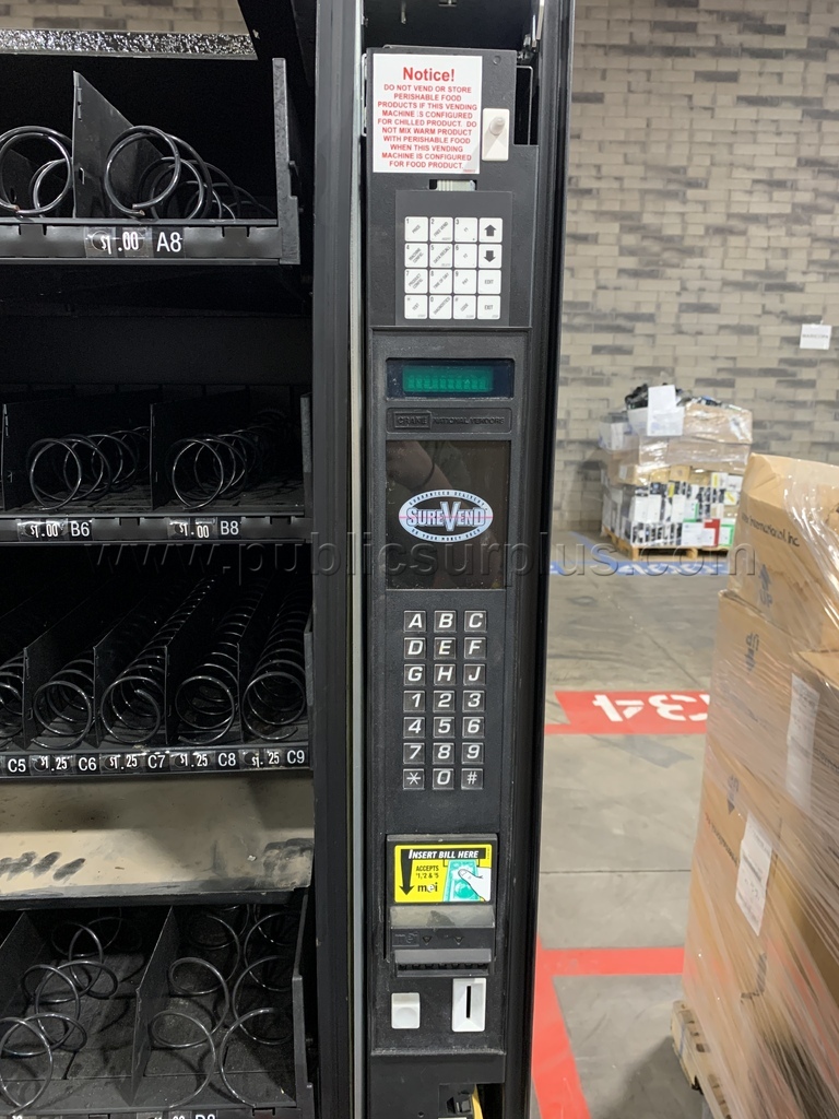 Vending Machine, National Snack 780 /KK  780 Government Surplus Auction - Photo #6