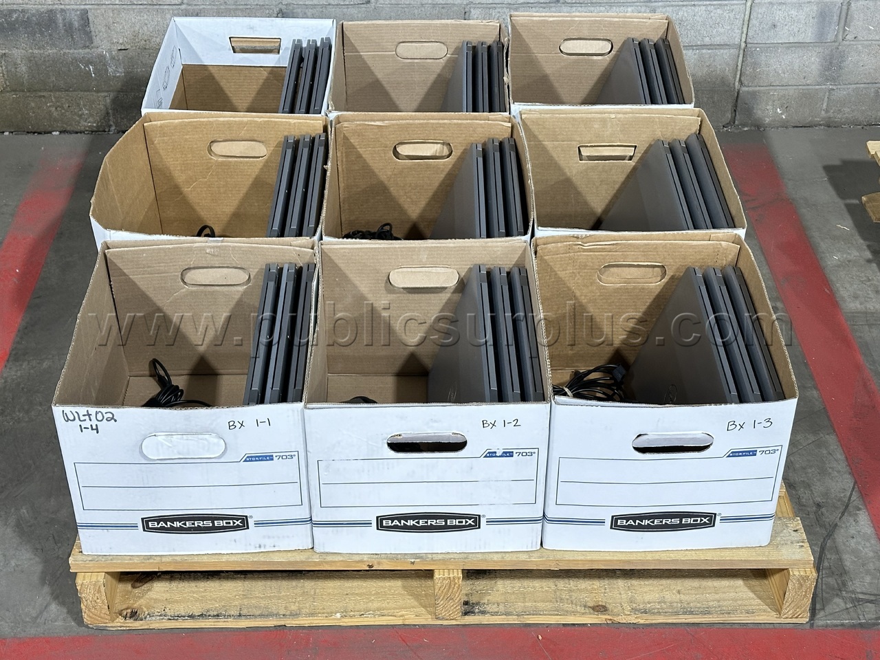 1 Pallet of Dell Laptops -Boots to BIOS- /RA Dell  Government Surplus Auction - Photo #2
