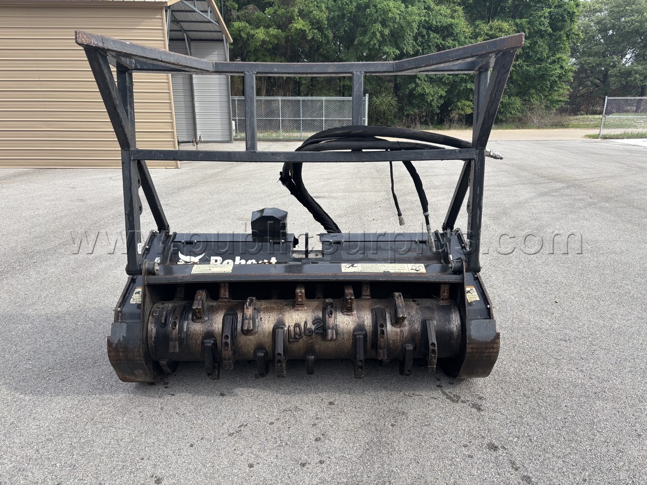 lot 151 - 2021 Bobcat FRC60 forestry mulching head Bobcat 151 Government Surplus Auction - Photo #2