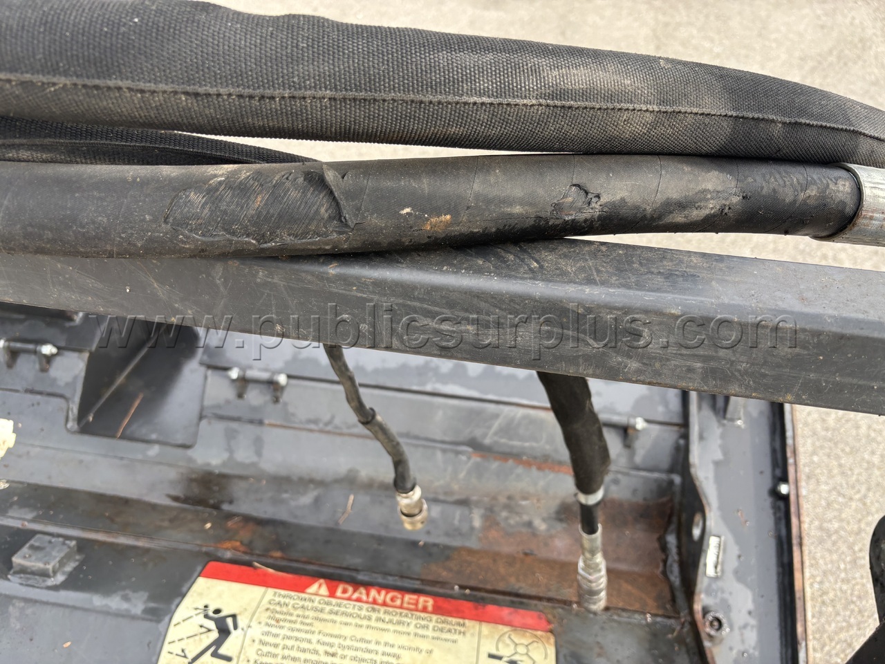 lot 151 - 2021 Bobcat FRC60 forestry mulching head Bobcat 151 Government Surplus Auction - Photo #3