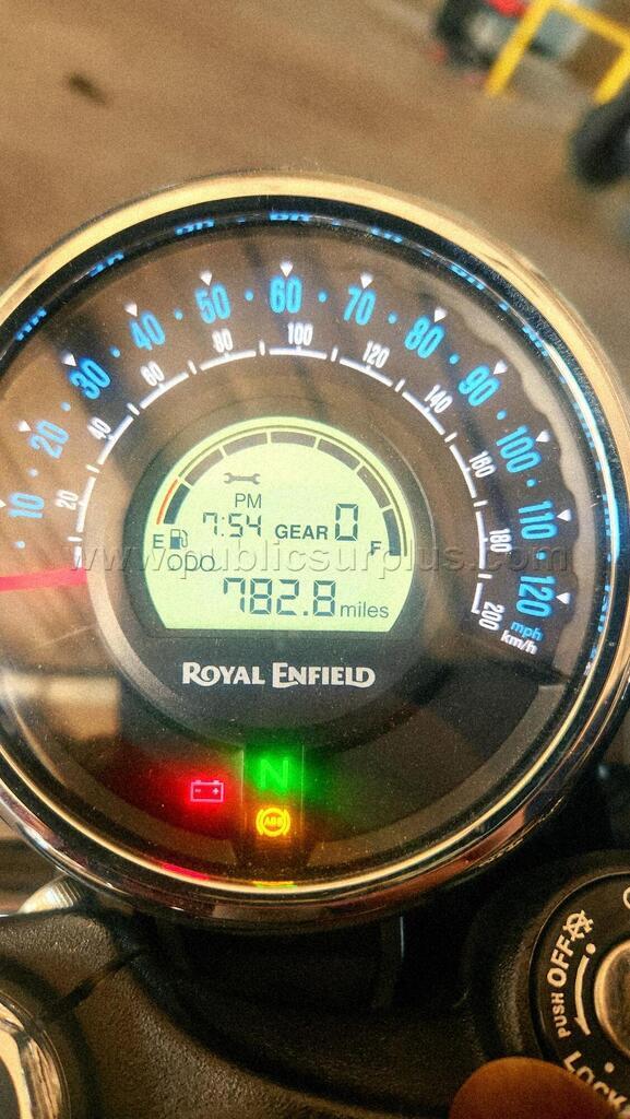 2022 Royal Enfield Meteor   Government Surplus Auction - Photo #4