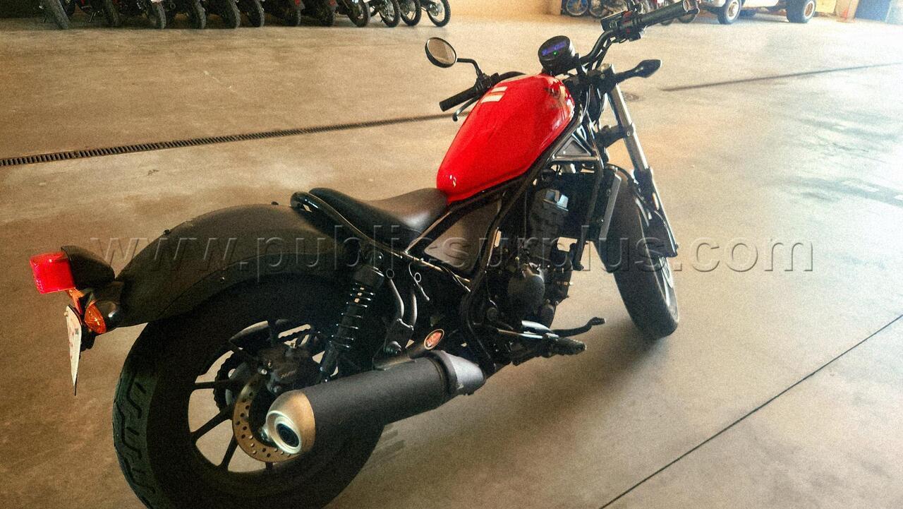 2018 Honda Rebel Honda  Government Surplus Auction - Photo #2