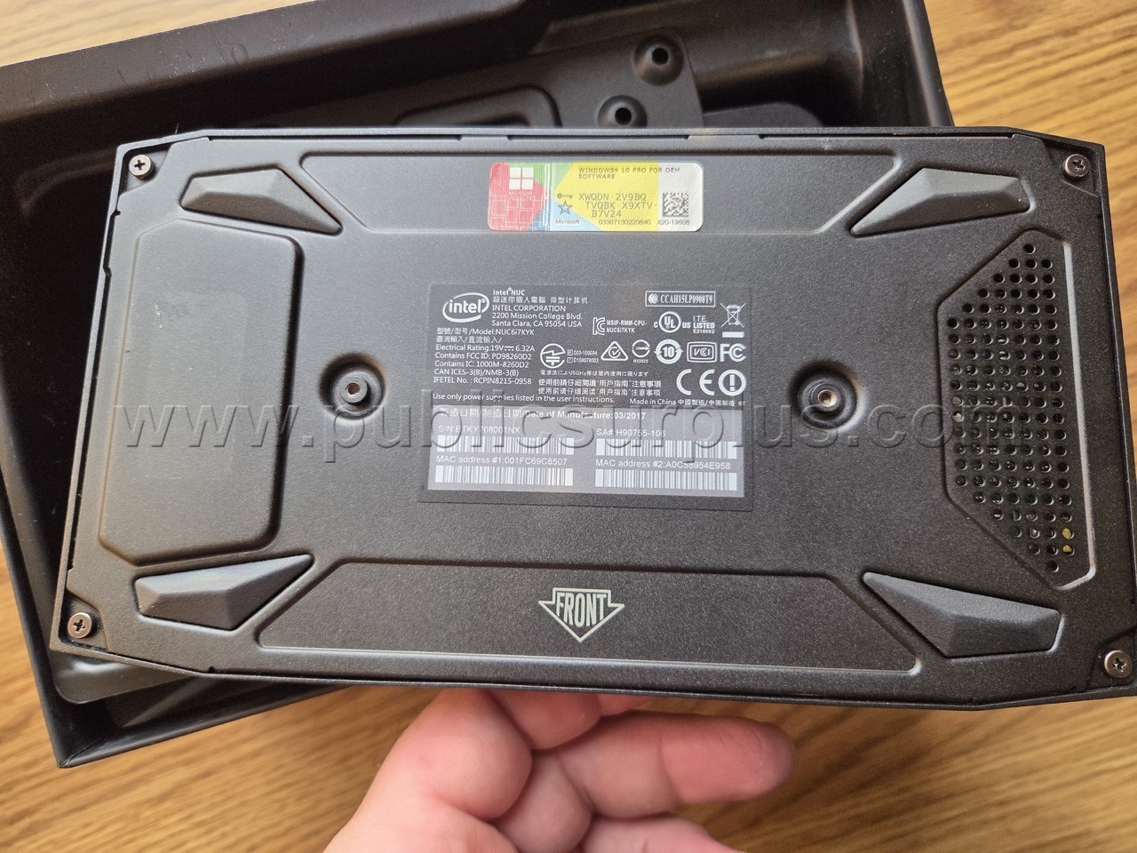 Skull Canyon NUC Custom PC Kit GMC Canyon Government Surplus Auction - Photo #6