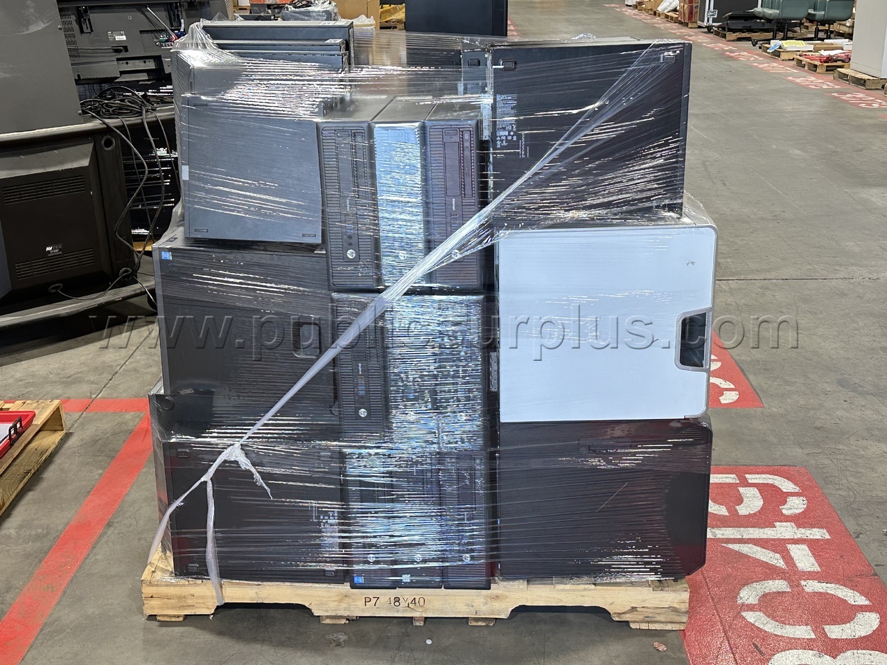 1 Pallet of Assorted Computers  for parts & repairs- Untested- /RA   Government Surplus Auction - Photo #6