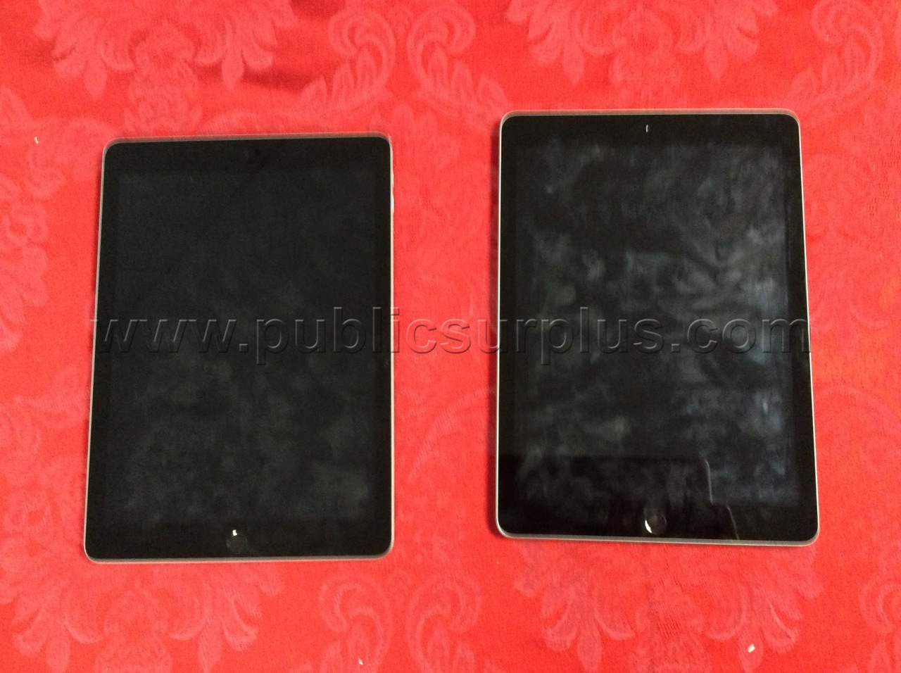 LOT OF (2) APPLE IPAD- SOLD AS IS - 345