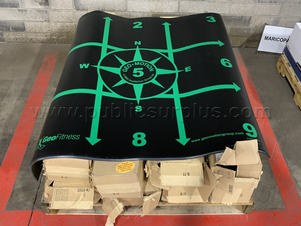 Fitness Mats 45x45, GeoFitness /KK
