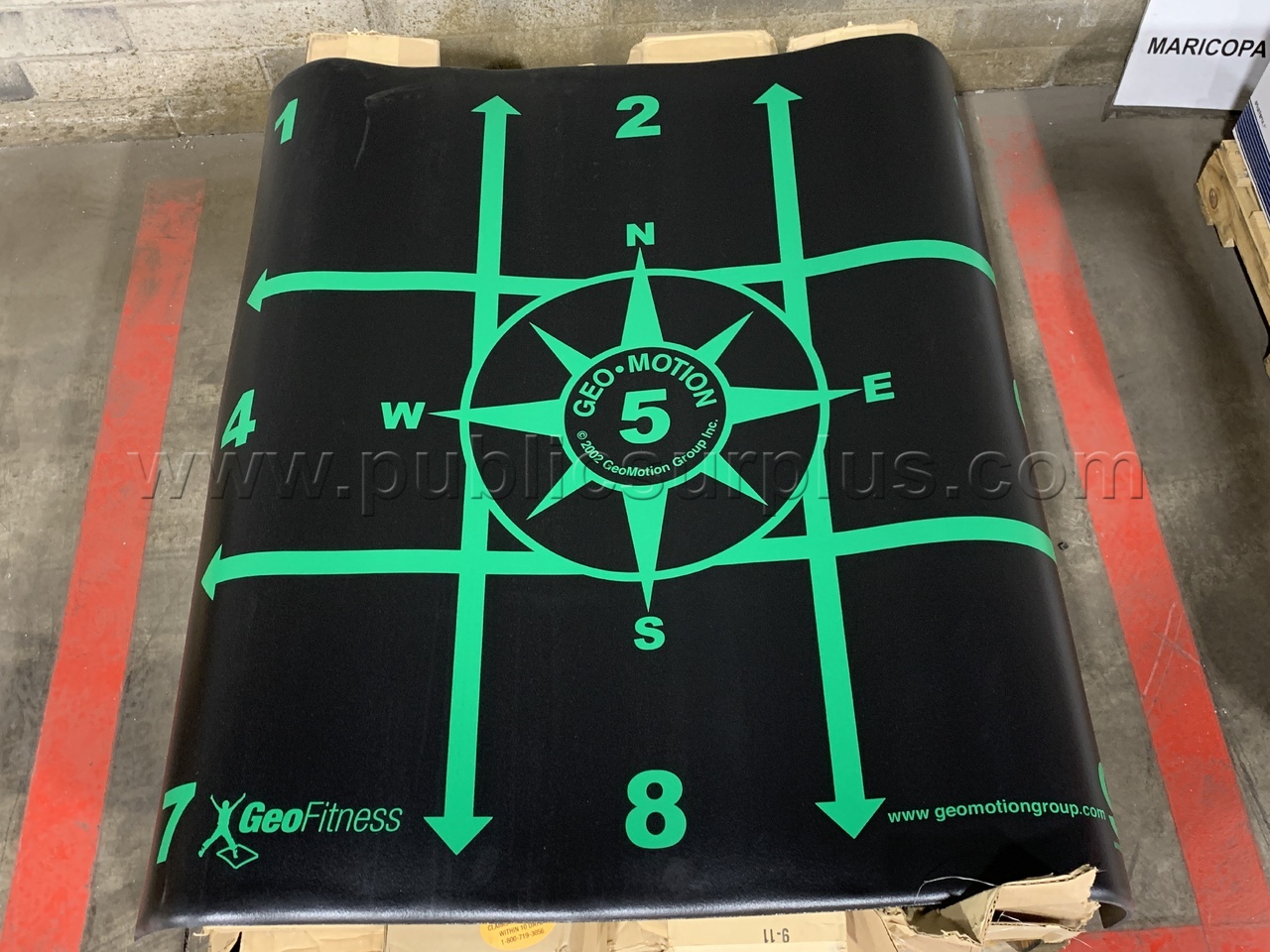 Fitness Mats 45x45, GeoFitness /KK   Government Surplus Auction - Photo #2