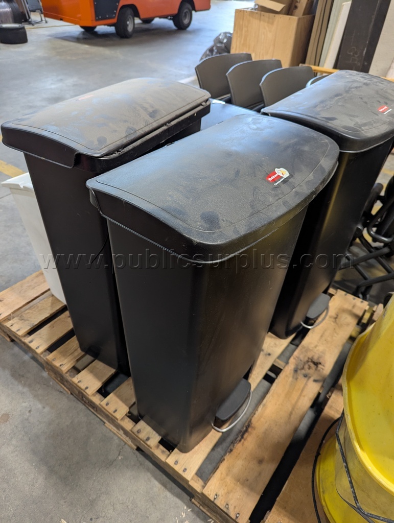 Garbage Cans and Mop Buckets