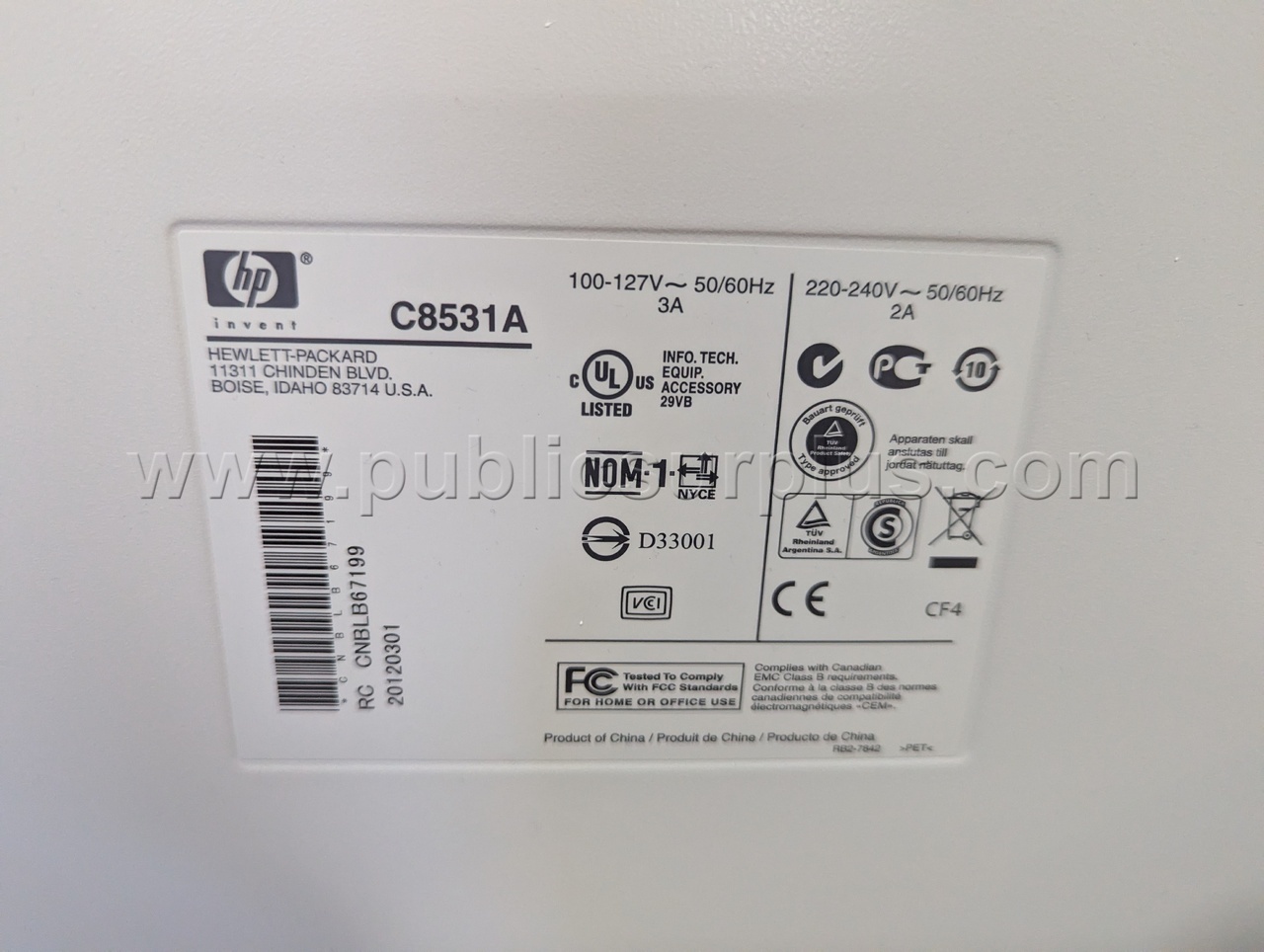 HP LasterJet 9050dn HP 9050dn Government Surplus Auction - Photo #6
