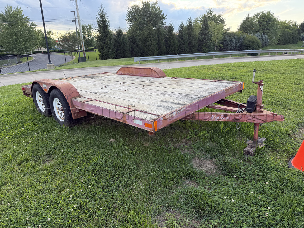 1994 Big Tex 14' Trailer   Government Surplus Auction - Photo #2
