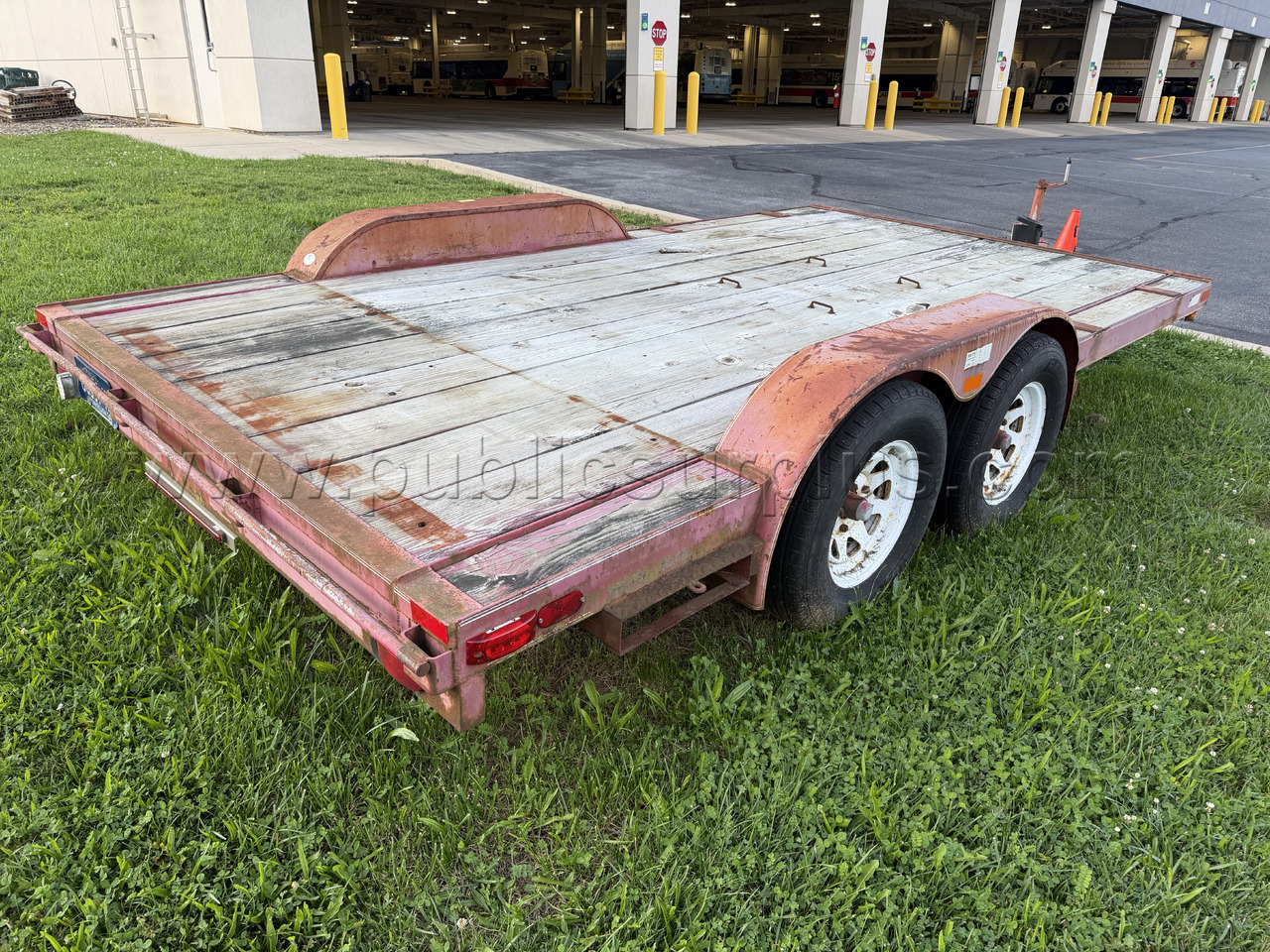 1994 Big Tex 14' Trailer   Government Surplus Auction - Photo #3