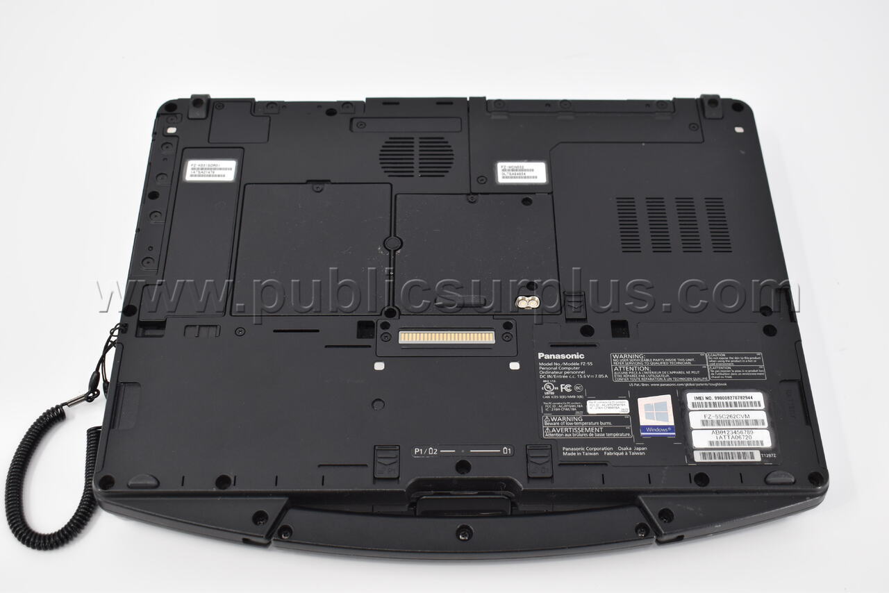 Panasonic Toughbook FZ 55 i7-1185G7 3.0GHz 32GB RAM (1,060 Hrs) - Free Shipping! Ram 060 Government Surplus Auction - Photo #4