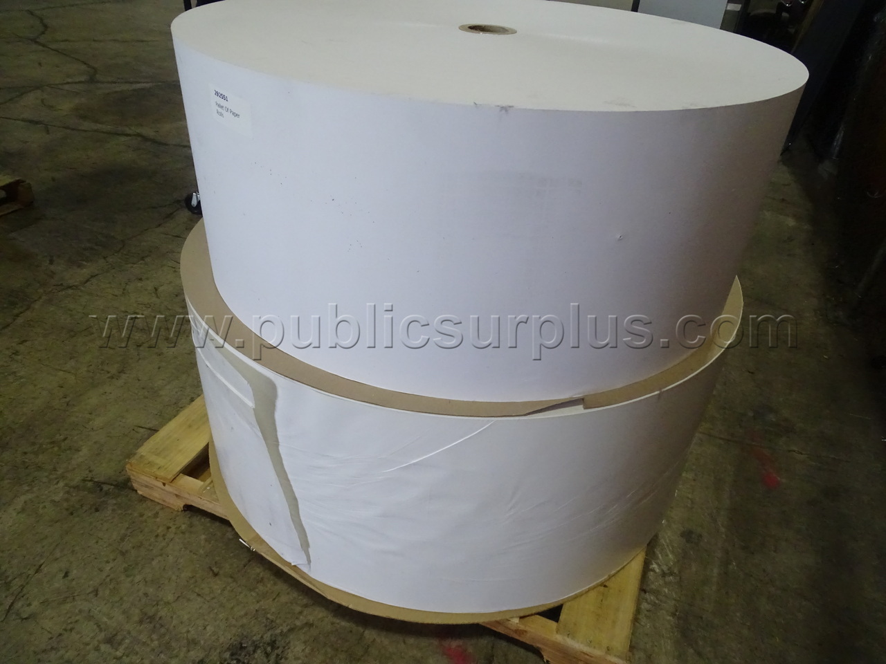 Paper Roll Stock (Heavy)   Government Surplus Auction - Photo #4