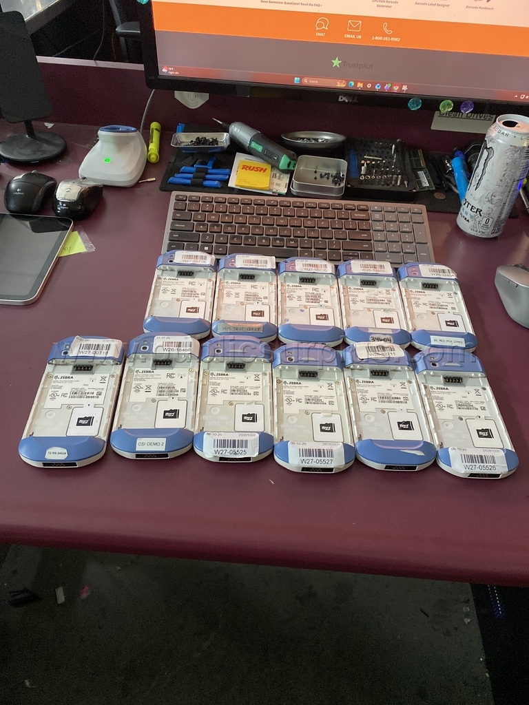 (11) Zebra Mobiles Devices - RC - Z1 Zebra  Government Surplus Auction - Photo #2