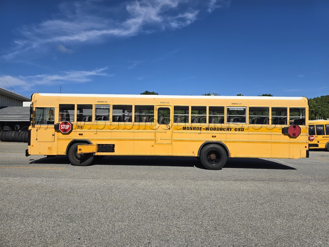 BUS 514 2012 BLUEBIRD D3FE Blue Bird 514 Government Surplus Auction - Photo #4