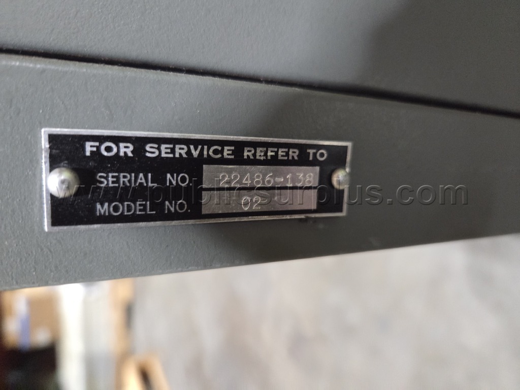 Underwriters Laboratories, Inc. Insulated Filing Device, Class D.   Government Surplus Auction - Photo #6