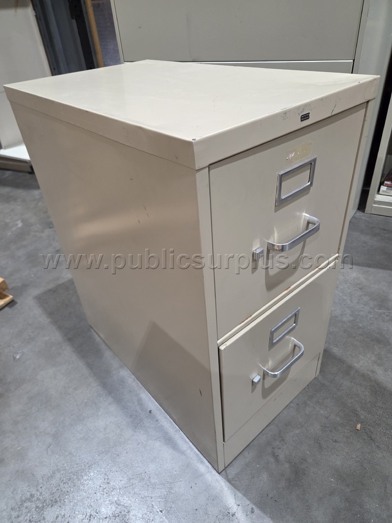2-Drawer Filing Cabinet   Government Surplus Auction - Photo #6