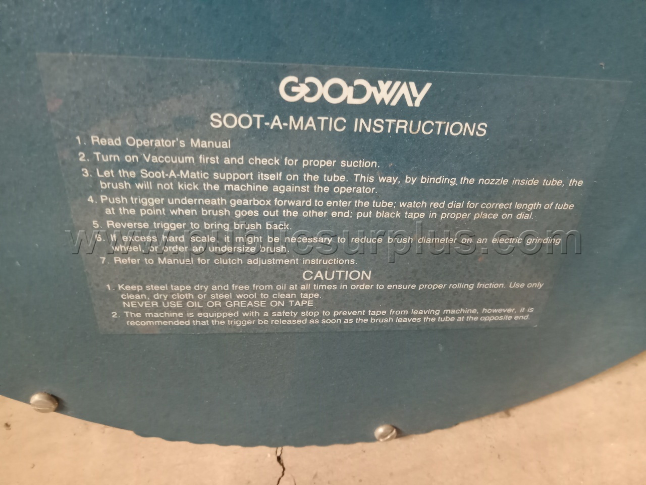 Boiler Tube Cleaner   Government Surplus Auction - Photo #3