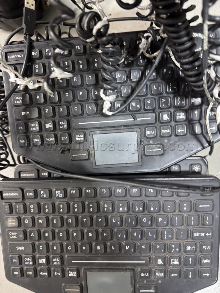 SHIPPING ONLY iKey Rugged Keyboard   Government Surplus Auction - Photo #2