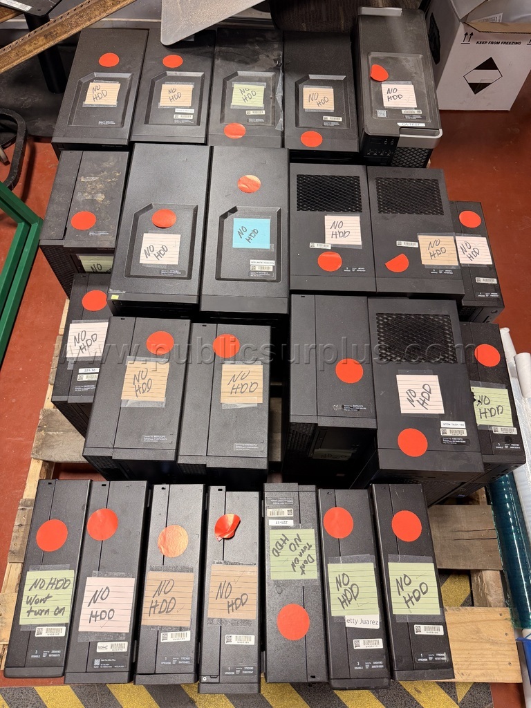 Pallet of PCs   Government Surplus Auction - Primary Photo