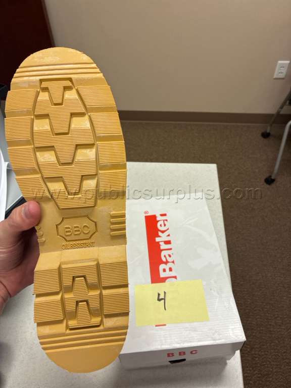 Bob Barker Work Boots Size 10   Government Surplus Auction - Photo #3